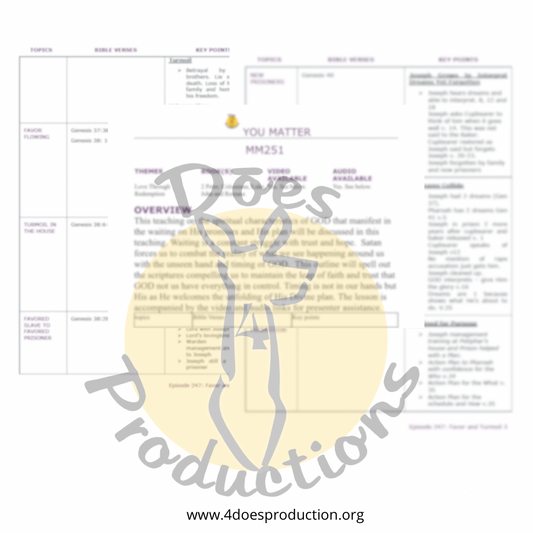 How to Understand The Tears of Joseph